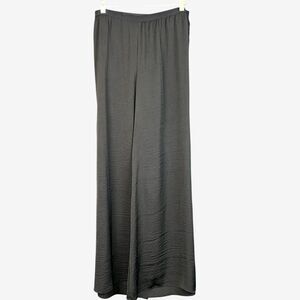 Moon & Meadow black wide leg flowy palazzo pull on  pants M